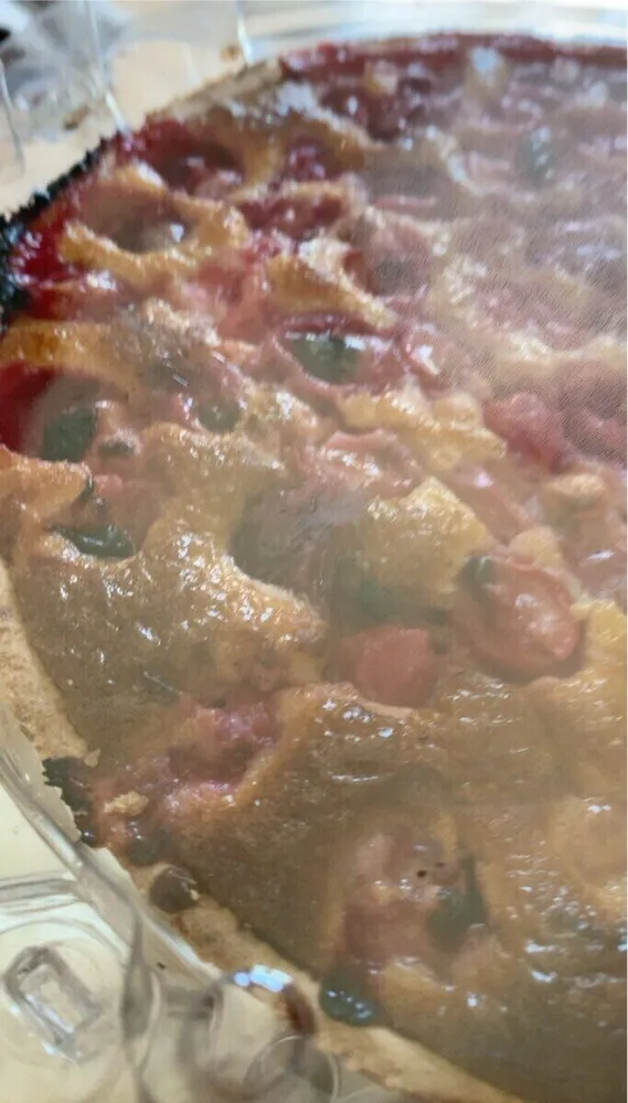 Tarte clafoutis cerises 6P
