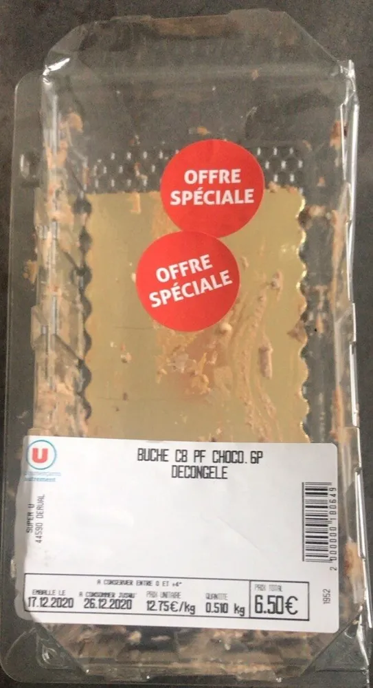 Buche chocolat 6p