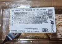 BUCHE CB PRALINE 6P DECONGELE