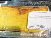 Bande flan au lait entier U 4 parts