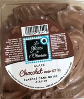 Glace chocolat noir 67%