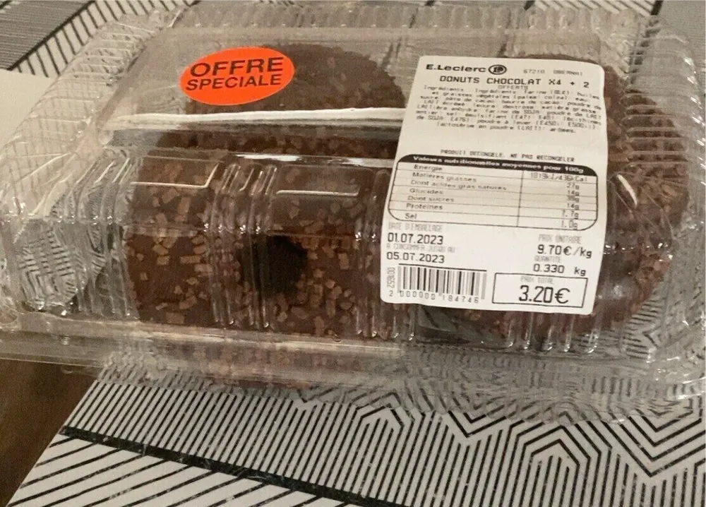 Donuts chocolat