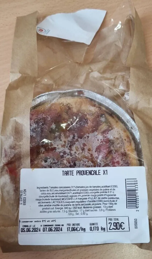 Tarte Provencale