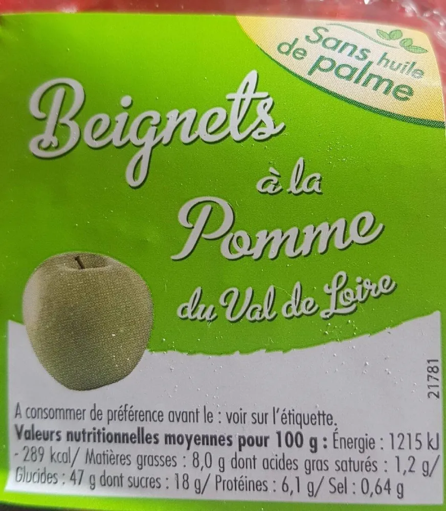 Beignets fourrés aux pommes