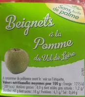 Beignets fourrés aux pommes
