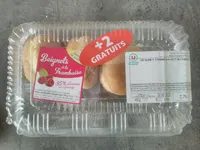 Beignets fourrés aux framboises