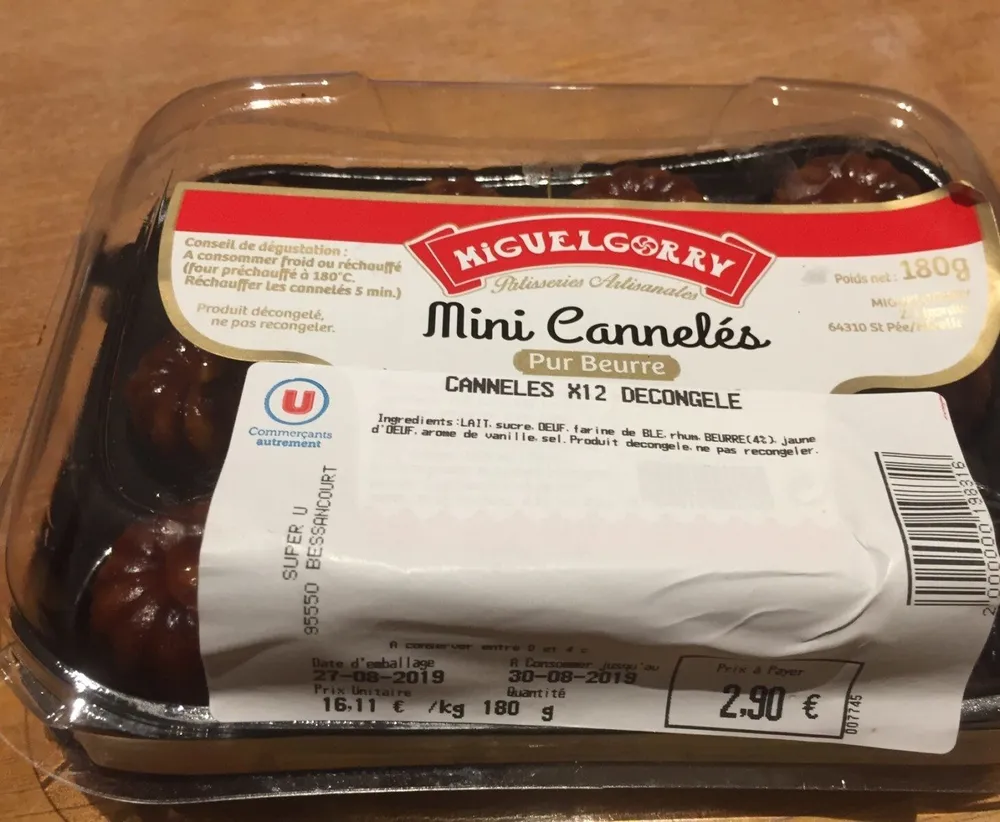 Mini Cannelés