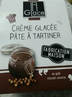 Crème glacée pâte à tartiner