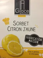 Sorbet citron jaune