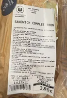 Sandwich complet thon