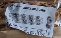 Sandwich complet jambon
