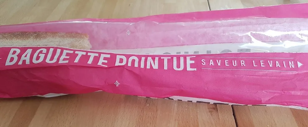 Baguette pointue saveur levain