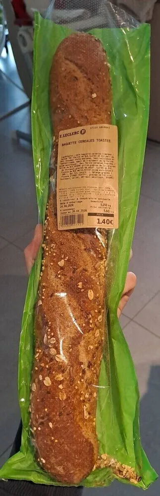 Baguette céréales toastée