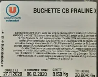 Buchette CB PRALINE X2