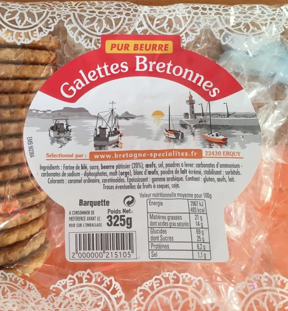 Galette bretonnes