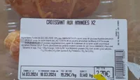 Croissants aux amandes
