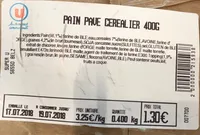 Pain pavé céréalier