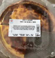 Tarte flan nature 6 parts