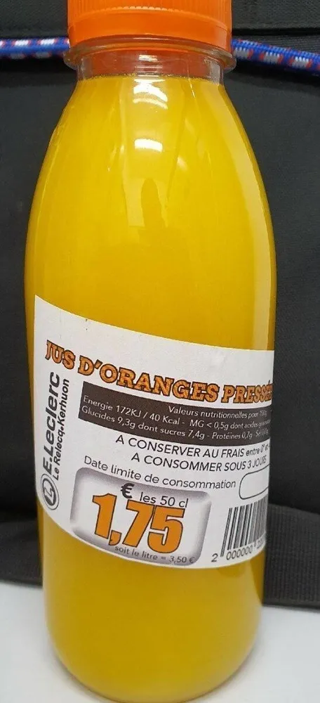 Jus d'orange