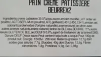 Pain crème pâtissière