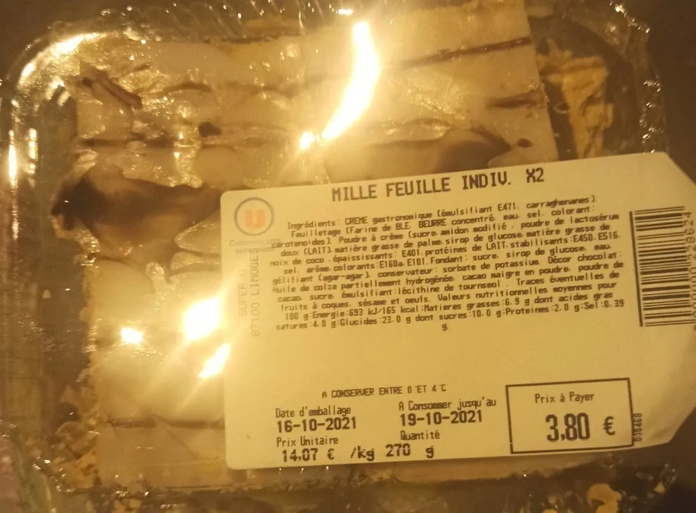 Millefeuille individuel