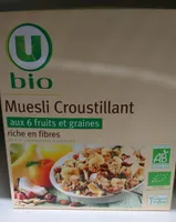 Muesli croustillant aux six fruits et graines