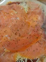 Pizza saumon