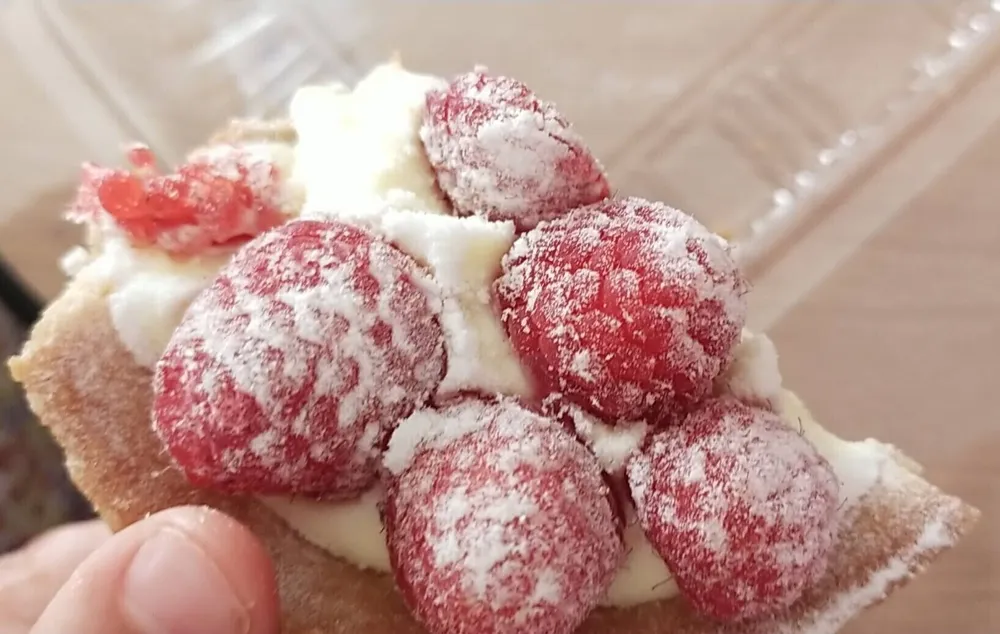 Tartelette au framboise