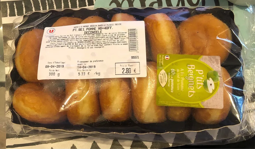 Petit beignet pomme