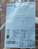 Pain de mie aux céréales
