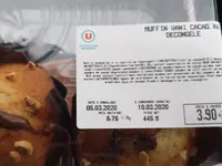 Muffin Vanille Cacao décongelé