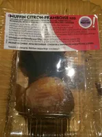 Muffin citron framboise