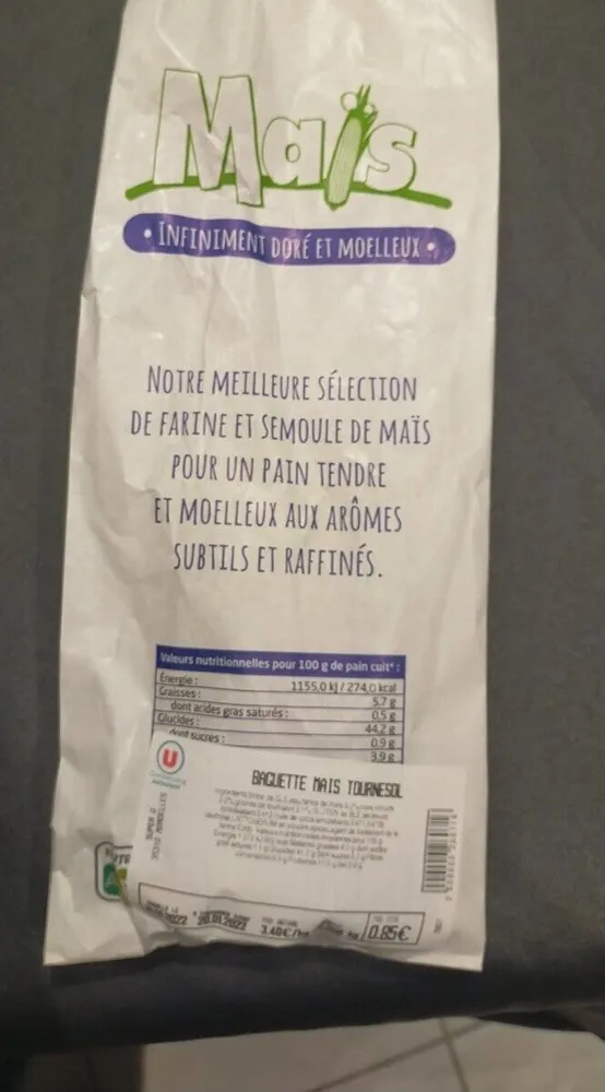 Baguette mais tournesol