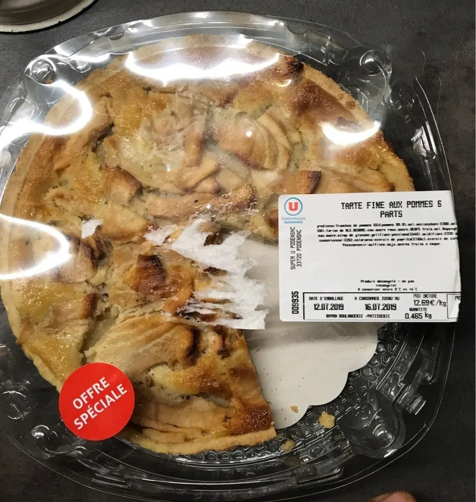 Tarte fine aux pommes