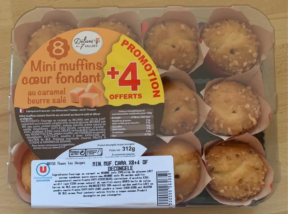 Mini Muffin caramel