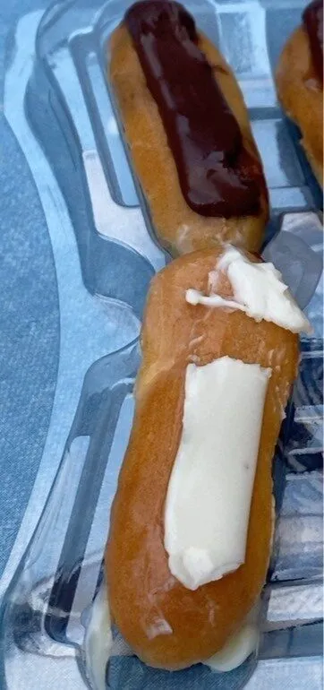Eclair chocolat vanille