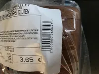 Pain fruit sans gluten