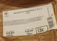 Baguette rustique