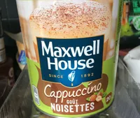 Cappuccino gout noisettes