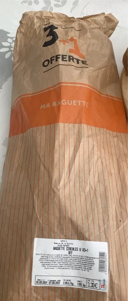 Baguette cereales