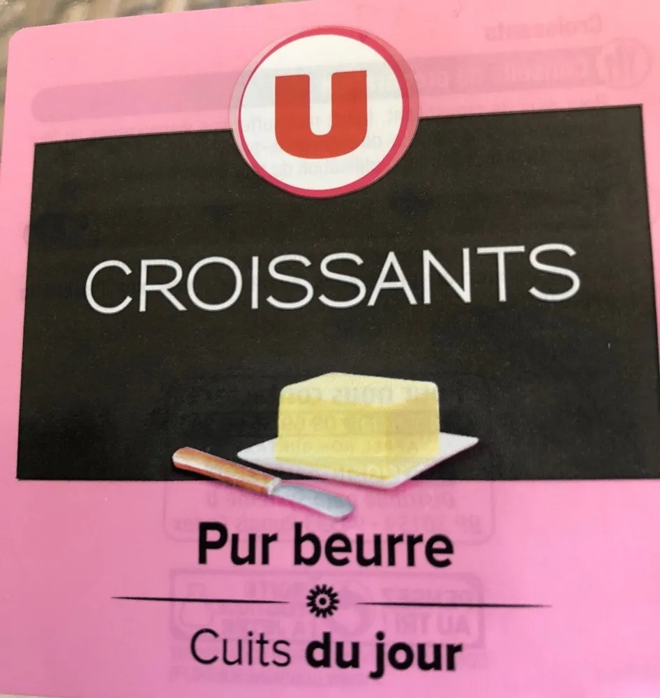 Croissants pur beurre x 8