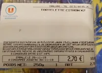 Tartelettes citron