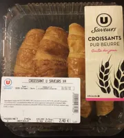 Croissant U saveurs x4