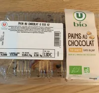 Pains au chocolat bio U