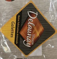 Galettes eclats caramel