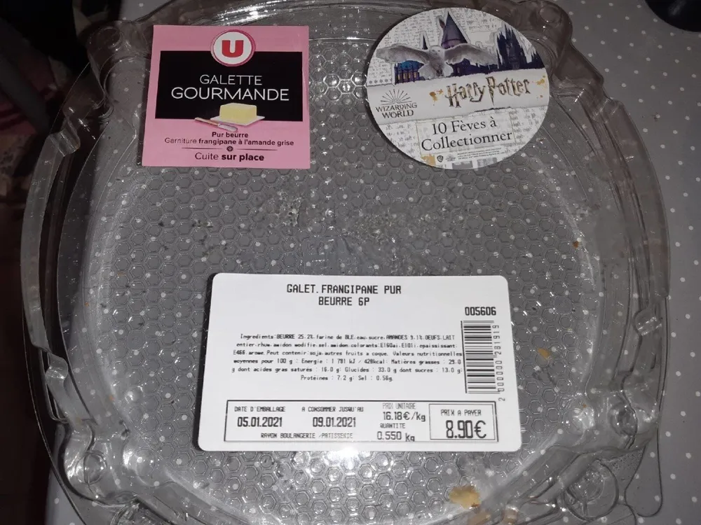 Galette Frangipane pur beurre