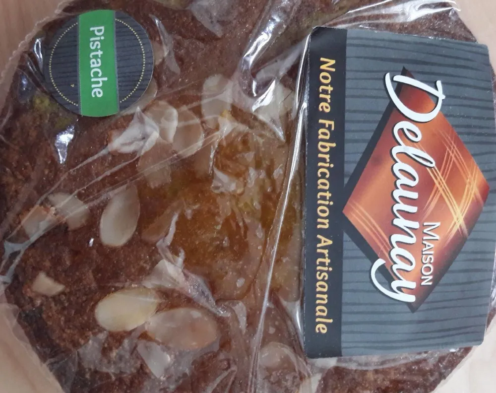 Financier gourmand pistache