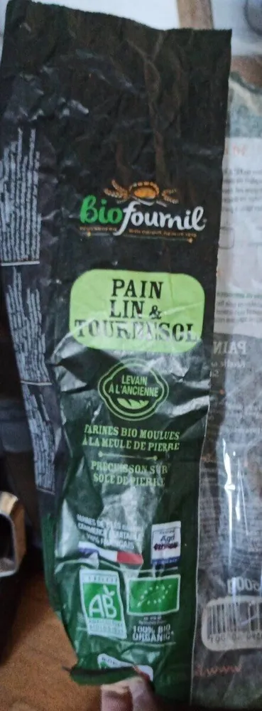 Pain tourne sol et lin bio
