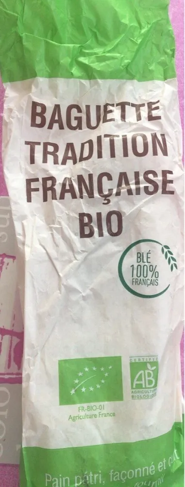Baguette tradition française bio