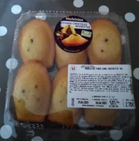 Madeleine fourrée chocolat noisettes